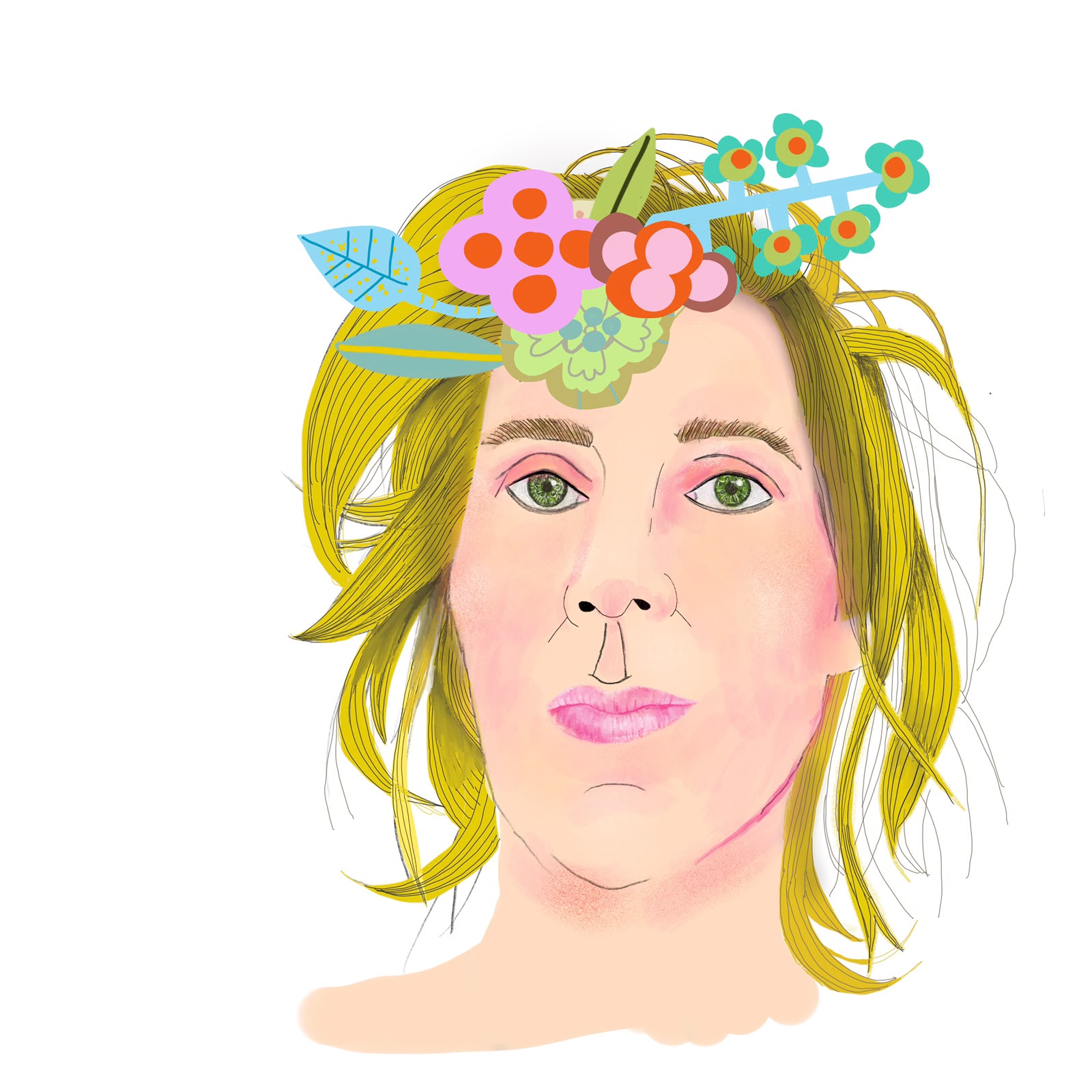 Nina Levett — illustrated portrait